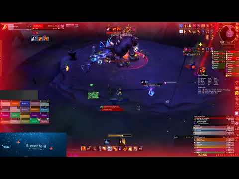 Elevenfold vs Mythic Shad'har the Insatiable Nyalotha Fire Mage Raid Lead POV