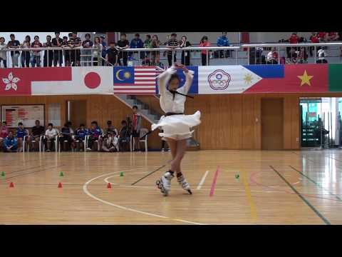 2018 ARSC Classic Slalom Senior Women 3rd Place Su Fei Qian  (CHN)