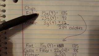 Nutrition 101: counting macros