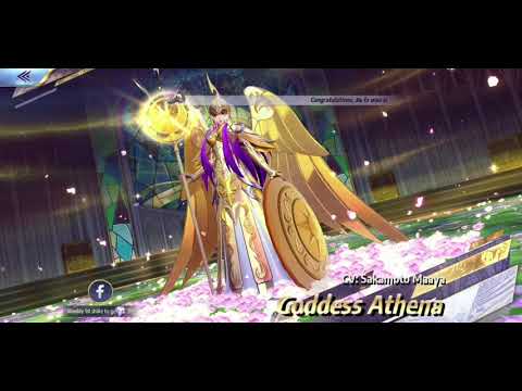 [Saint Seiya Awakening] Gacha Goddess Athena SS 3000 Diamond & Fortune Cat