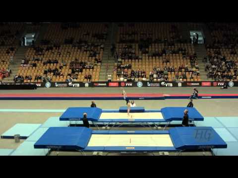 DRISCOLL Katherine (GBR) - 2015 Trampoline Worlds - Qualification TR Routine 1