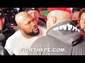 SHANNON BRIGGS & RAMPAGE JACKSON NEARLY BRAWL AGAIN AFTER BRIGGS SMACKS RAMPAGE'S HAND: 