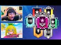 Skittlz Sir Pineapple 2v2 EVERY RANK In SIEGE