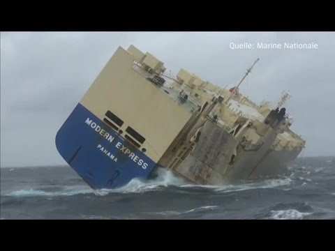 Havarierter Frachter "Modern Express": Letzter Abschleppversuch geplant | DER SPIEGEL