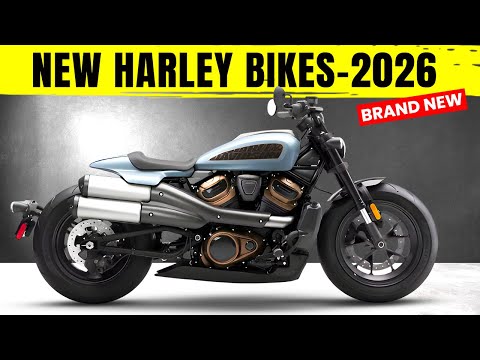 10 New Harley Davidson Motorcycles in 2026