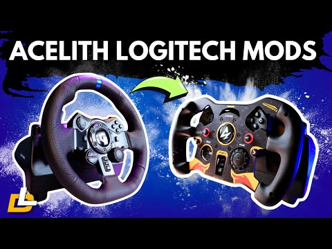 Trying Acelith Mods For Logitech Wheels - Logitech G29 G920 and G923