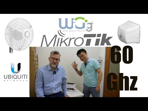 Maršrutizatorius MIKROTIK Wire nRAY 60 GHz 2Gb/s taškas-taškas ryšys iki 1500m video