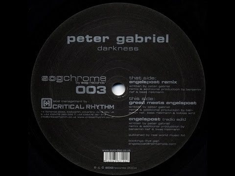 Peter Gabriel ‎– Darkness (Engelspost Remix)