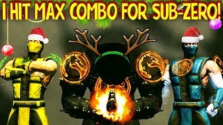 MKX Mobile. Faction Wars Family Team. Getting Klassic Sub-Zero Max Combo. Merry Christmas!