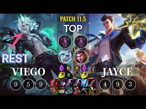 JT Rest Viego vs Jayce Top - KR Patch 11.5