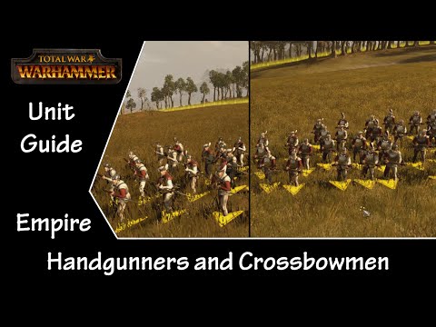 Total War: Warhammer Unit Guide - Empire Handgunners and Crossbowmen