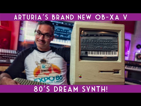 Arturia OB-Xa V Virtual Instrument! Oberheim's 80's Dream Synth