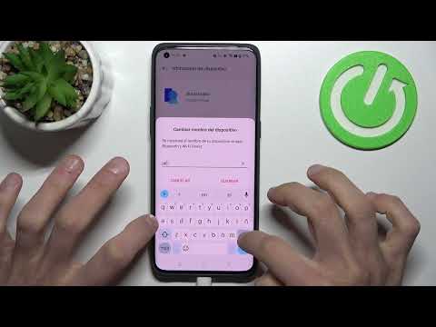 Cómo cambiar el nombre de tu OPPO Find X5 Pro - nombre del dispositivo