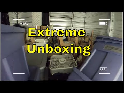 Extreme Unboxing Storage Units.. Unboxing 60 Year Old Unopened boxes!
