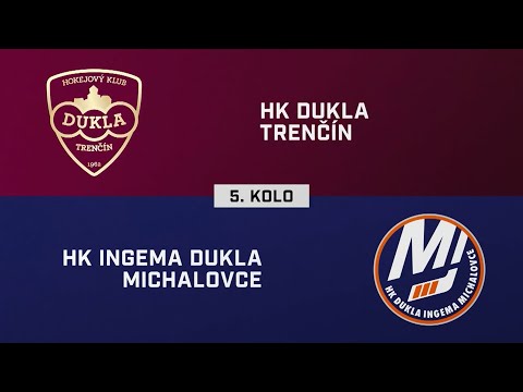 5. kolo: HK Dukla Trenčín – HK Dukla Ingema Michalovce 3:5 (HIGHLIGHTY)