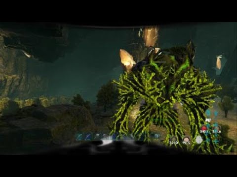 Solo taming the forest titan Ark Extinction girl gaming :)