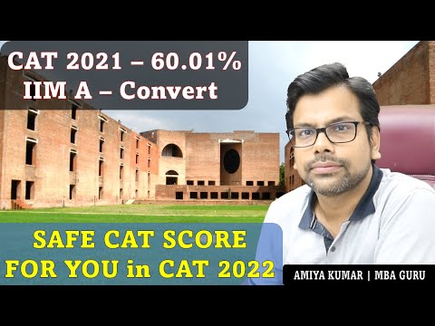 IIM Ahmedabad CAT Minimum Score Cut Off  | Safe Score Predictor for IIM  Based on RTI  -Teaser Video