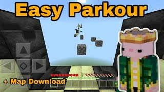 Minecraft Easy Parkour + Map Download (Mcpe 1.19)