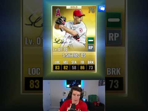 MLB 9 Innings 25 | Scot Shields '05 from a LAA SIG Pack! #mlb9innings #shorts