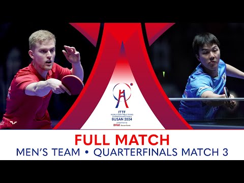 FULL MATCH | ANDERSEN Martin Buch vs AN Jaehyun | MT QF | #ITTFWorlds2024