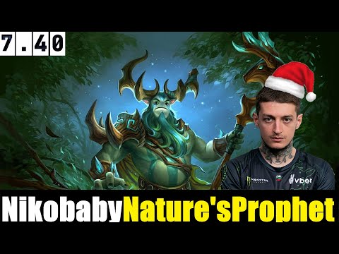 🤯 NIKOBABY [Nature's Prophet] HC 7.40 - DOTA 2 HIGHEST MMR MATCH#dota2   #dota2gameplay