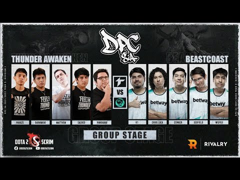 Thunder Awaken vs beastcoast - DPC SA 2021/22 Tour 2: Division I - Group Stage - B03