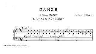 Jean Cras – 4 Danze (audio + sheet music)