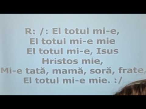 Azi cânt de bucurie (El totul mi-e) - cântare în comun