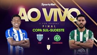 AVAÍ X CHAPECOENSE: AO VIVO E COM IMAGENS |  GRANDE FINAL - IDA | COPA SUL-SUDESTE