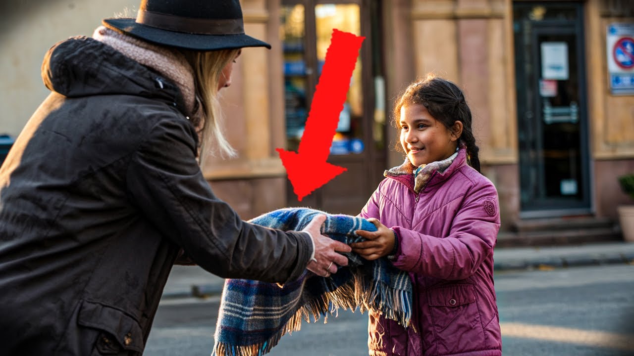Estranho Dá um Cobertor a uma Menina Órfã – O Que Acontece Depois Muda Sua Vida Para Sempre
