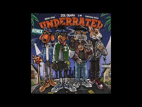 Zoe Osama, Snoop Dogg, E-40 & MoneySign Suede - Underrated (Remix) (AUDIO)