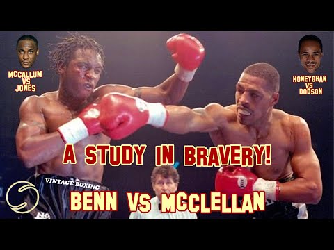 Nigel Benn vs Gerald McClellan PLUS Mcallum vs Jones, Dodson vs Honeyghan ITV 1080p 60fps