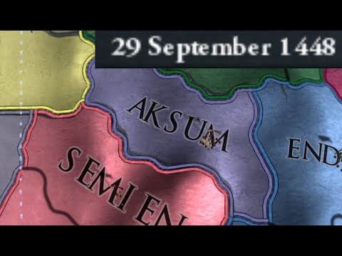 speed forming Aksum in 4 years (the cursed way) EU4 1.36