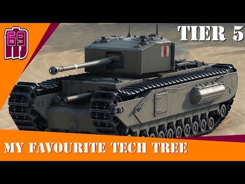 MY FAVOURITE tech tree line - Tier 5 | wot blitz