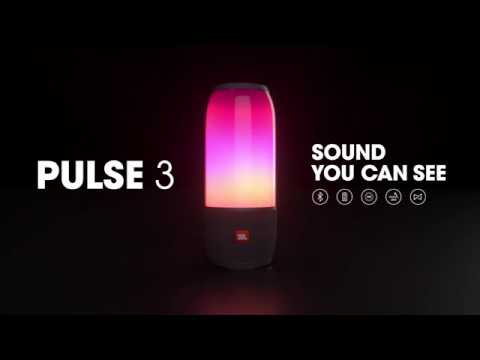 Bluetooth jbl pulse 3 wireless portable speaker with vibrant...