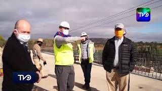 Seremi Obras Públicas realiza inspección de avance en construcción de puentes en Las Cabras