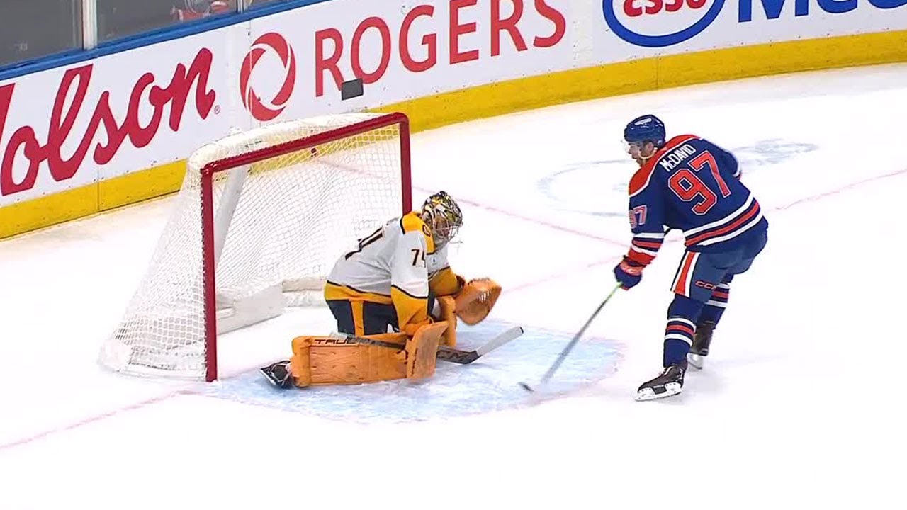 PENALTY SHOT GOAL for MCDAVID