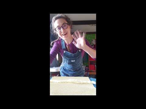 How to make wool dreads with loose "Lux" ends