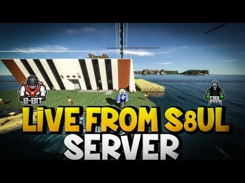 EPIC Minecraft LIVE: Building Iron Farm and Enchanting Tools with S8UL | Mind-Blowing Distortions!