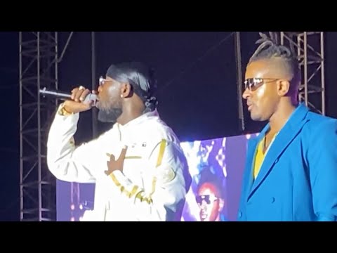 Eddy Kenzo and Matt B performing their Grammy Award Nominated song “Gimme Love” at Eddy Kenzo Festiv