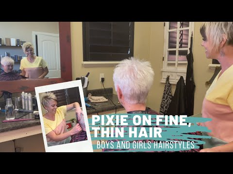 Pixie Haircut for Thin Hair | Over 60 Pixie Haircuts |...