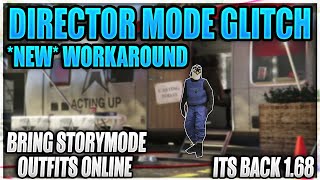 *NEW WORKAROUND* GTA 5 ONLINE DIRECTOR MODE GLITCH 1.68! GTA 5 STORY MODE OUTFITS ONLINE GLITCH!