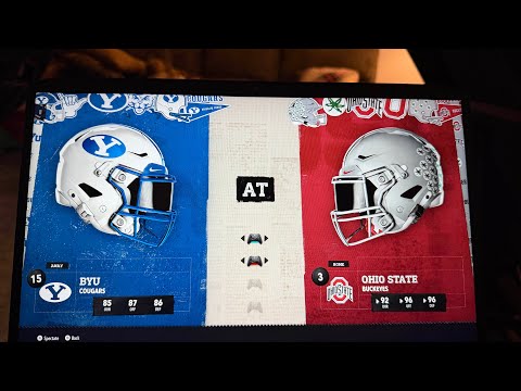 2026 NCAA Football January Madness: Sweet 16 #4 BYU @ #1 Ohio State (Fiesta Region)