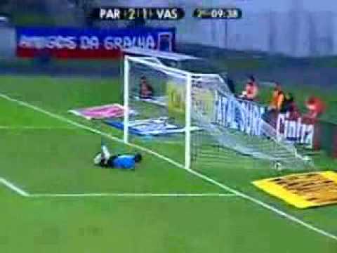 Paraná Clube 3 v.s 1 Vasco da Gama - Série B 4º rodada - 30/05/2009