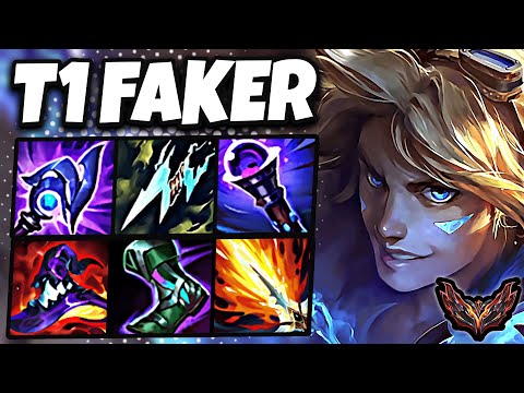 T1 Faker Ezreal vs Ahri [ MID ] Korea Grandmaster Patch 13.12 ✅