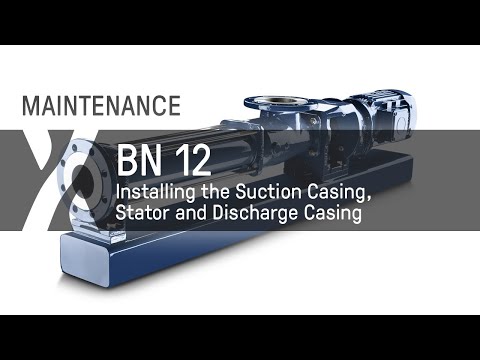 Maintenance: BN - 12 - Installing the Suction Casing, Stator, and Discharge Casing