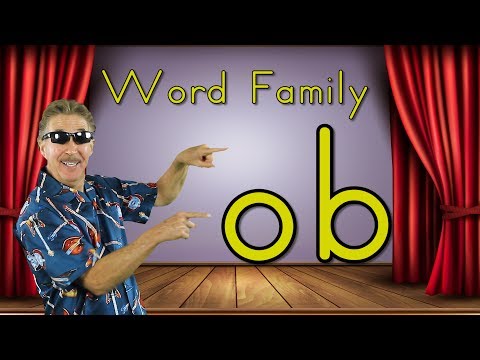 Word Family -ob | Phonics Song for Kids | Jack Hartmann