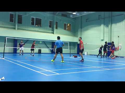 Solid Badminton Club Dubai | Paolo/Dan vs Jayvee/Jerico