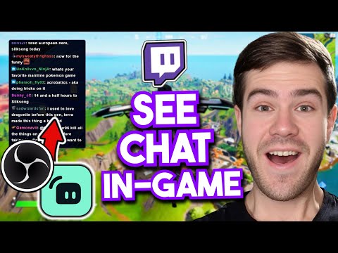 How To Read Twitch Chat In-Game With 1 Monitor ✅ (OBS Studio, Streamlabs, etc.)