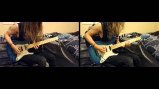 Children of Bodom - Lil&#39; Bloodred Ridin&#39; Hood dual guitar cover (Taylor Washington)
